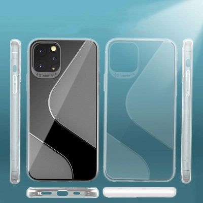 13. S-Case Flexibel Handyhülle TPU Schutzhülle für Huawei P40 Lite E blau