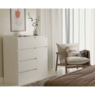 7. MALWA 1D5S Kommode weiß