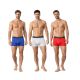 9. Le Coq Sportif Herren-Boxershorts, 3er-Pack, rot, grau, marineblau