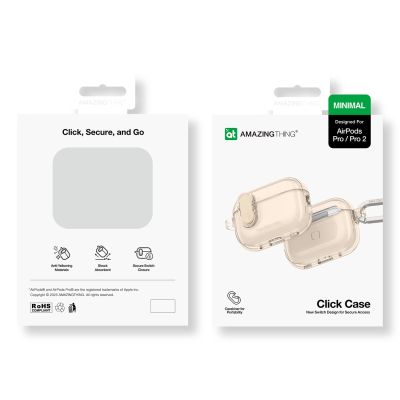 4. AmazingThing Minimal Case für AirPods Pro 2 – Wüste
