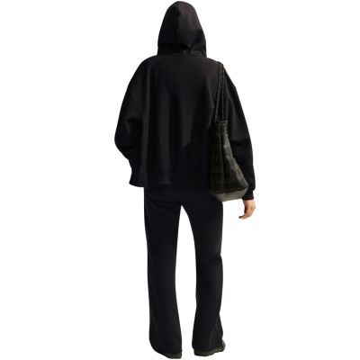 8. Nike Studio Fleece Damenhose, mittelschwer, Schwarz, IM8078 001