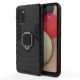9. Ring Armor Tough Hybrid Case Cover + Magnethalterung für Samsung Galaxy A03s (166,5) schwarz
