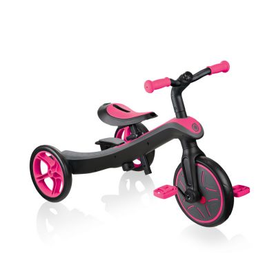 23. 4-in-1-Fahrrad Globber Explorer Trike Fuchsia 632-110-2 HS-TNK-000013809
