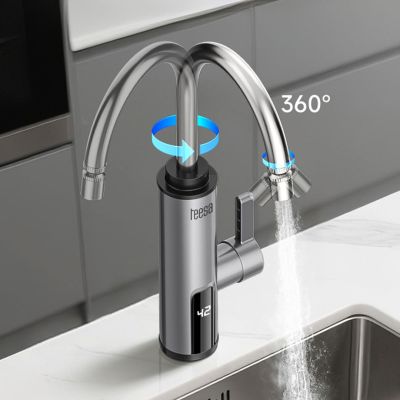 11. TEESA Durchfluss-Wassererhitzer TSA4109 Metall-Küchenarmatur