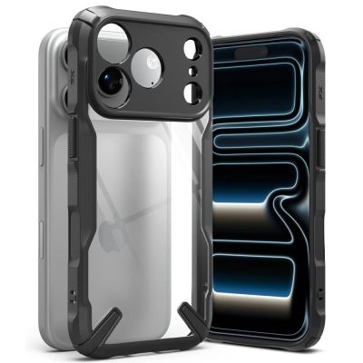 Ringke Fusion X Hülle für iPhone 18 Pro Max / 17 Pro Max – Schwarz