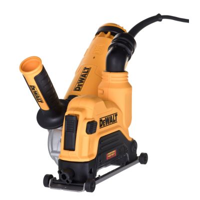 6. DEWALT DWE46107 1400W 125MM Winkelschleifer + Staubschutzhaube