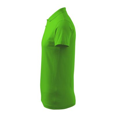 4. Malfini Single J. M MLI-20292 grünes Apfel-Poloshirt