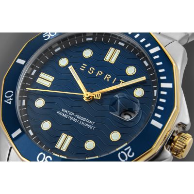 4. ESPRIT Kale Herrenuhr ES1G367M0095 + Box