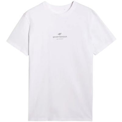 2. Herren T-Shirt 4F M2961 weiß 4FWAW25TTSHM2961 10S