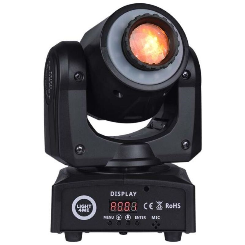 9. LIGHT4ME 30 SPOT RING - LED Moving Head, 30 W