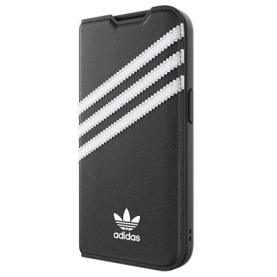 3. Adidas OR Booklet Case PU iPhone 14 Pro schwarz/weiß 50196