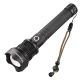 2. Wozinsky WLT-20W taktische Taschenlampe, 20 W, 2000 lm, CREE-Dioden, IP65, mit einstellbarem Lichtkegel – Schwarz