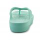 4. Crocs Classic Platfrom Flip W Oxygen W 207714-3UG