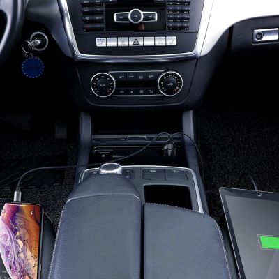 6. Baseus Magic Series Dual QC - Quick Charge 3.0 2x USB 45W 6A Autoladegerät schwarz (CCMLC20A-01)