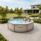 4. VIRTUFIT RUNDER POOL 305 CM MIT FILTPUMPE BEIGE