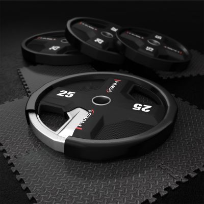 6. TPC25 OLYMPISCHE POLYURETHANPLATTE CPU 25 KG HMS