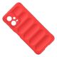 18. Magic Shield Hülle für Xiaomi Redmi Note 12 5G / Poco X5 5G Flexible Panzerabdeckung Rot