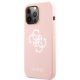 2. Guess Silikon 4G Logo Case für iPhone 13 Pro Max 6,7" - Rosa