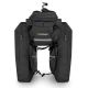 8. Wozinsky große Fahrradgepäckträgertasche 35l + Regenschutz schwarz (WBB19BK)