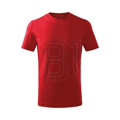 3. Malfini Basic Free Jr T-Shirt MLI-F3807 rot