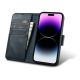 2. iCarer Oil Wax Wallet Case 2in1 Cover iPhone 14 Pro Max Leder Flip Cover Anti-RFID blau (WMI14220724-BU)