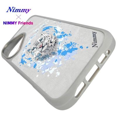 13. Nimmy Pantera MagSafe Hülle für iPhone 16 - Hellgrau