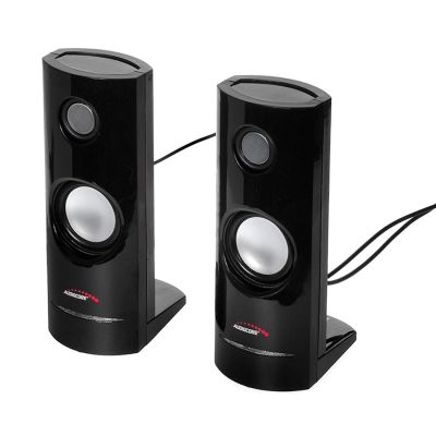 4. AUDIOCORE AC860 Computerlautsprecher-Set (2.0; schwarz)