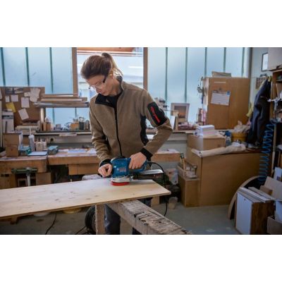 3. Bosch GEX 34-125 Exzenterschleifer, 12.000 U/min, 24.000 OPM, Blau, 340 W