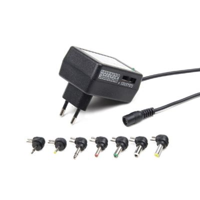 3. ENERGENIE UNIVERSAL EINSTELLBARES 24-W-NETZNETZTEIL EG-MC-009 3V-12V + 7-TEILIGES SET