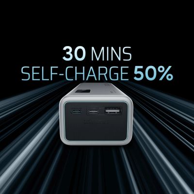 6. Cuktech P+Serie Nr. 15 Powerbank 150W 20000mAh - Grau