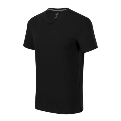Malfini Action V-Ausschnitt T-Shirt M MLI-70001 schwarz
