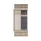6. Garderobe HAGA II 1SZ1W SONOMA