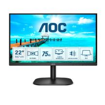 AOC B2 22B2H Computermonitor 54,6 cm (21,5 Zoll) 1920 x 1080 Pixel Full HD LED Schwarz