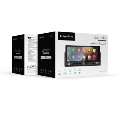 13. KRUGER&MATZ Autoradio KM2017 CarPlay/Android Auto 1DIN