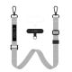 Tech-Protect C6S Langes Lanyard für Handys - Grau