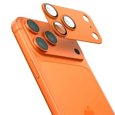 3. Spigen Optik Pro XL Kameralinsenglas für iPhone 17 Pro Max – Orange