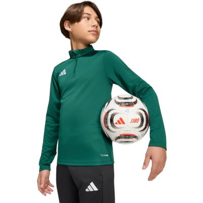 10. adidas Entrada 26 Trainingsshirt, grün, Kinder-Sweatshirt KE9825