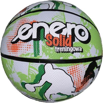 ENERO BASKETBALL, GRÖSSE 7, GRÜN UND WEISS