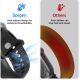 9. Spigen Liquid Air Pro Schutzhülle mit Armband + 9H-Hartglas für Apple Watch Ultra 49 mm – Schwarz