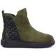 6. Gefütterte grüne Damen-Ankle-Boots Potocki Z25-JE19365