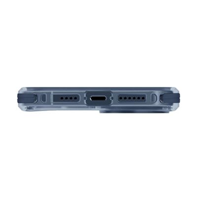3. Uniq Combat Magclick Ladehülle für iPhone 15 Pro – blau
