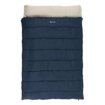 Outwell Contour Lux Doppelschlafsack für Erwachsene, rechteckig, aus Polyester, blau