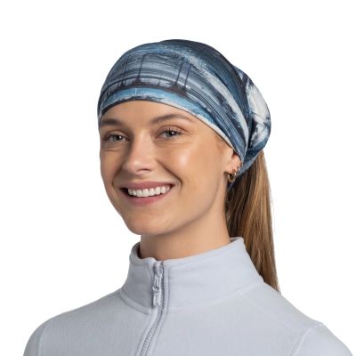 3. Buff Original Ecostretch Schlauchschal 13449670710 Blau One Size