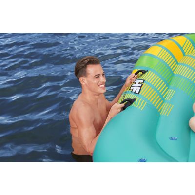 24. Bestway 43407 Pool- und Strandinsel, mehrfarbig, einfarbig, PVC