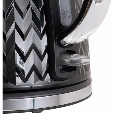 5. ELDOM NELA Wasserkocher, Fassungsvermögen 1,7 l, Leistung 2000 W, Schwarz C26