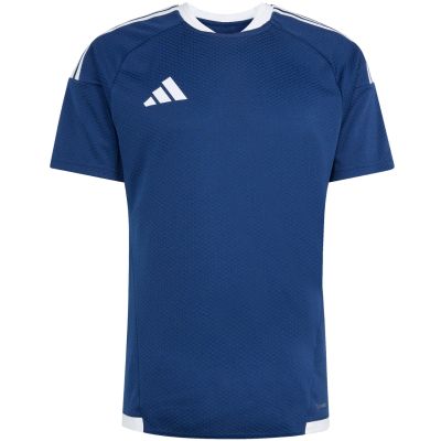 2. adidas Tiro 26 Wettkampftrikot für Herren, Marineblau und Weiß, KA6168