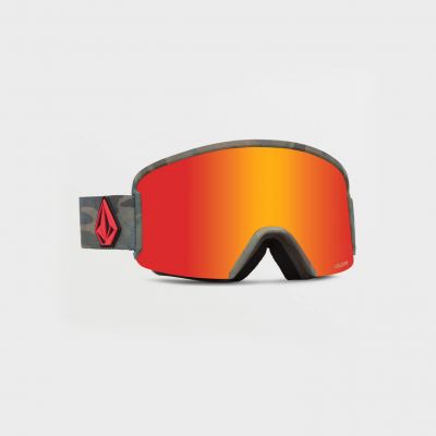 8. Volcom GARDEN CAMO/RED CHROME Snowboardbrille (VG0122103)