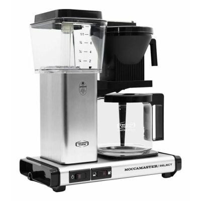 2. Moccamaster KBG 741 Select Filterkaffeemaschine – Silber gebürstet