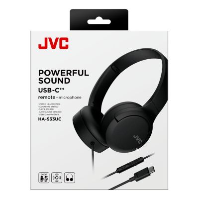 6. JVC HA-S33UCBU Kopfhörer Schwarz