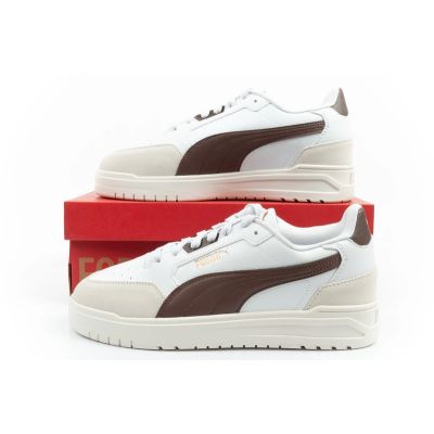 10. Puma Herren-Sportschuhe Shuffle Sneaker, leicht, bequem, modisch, beige